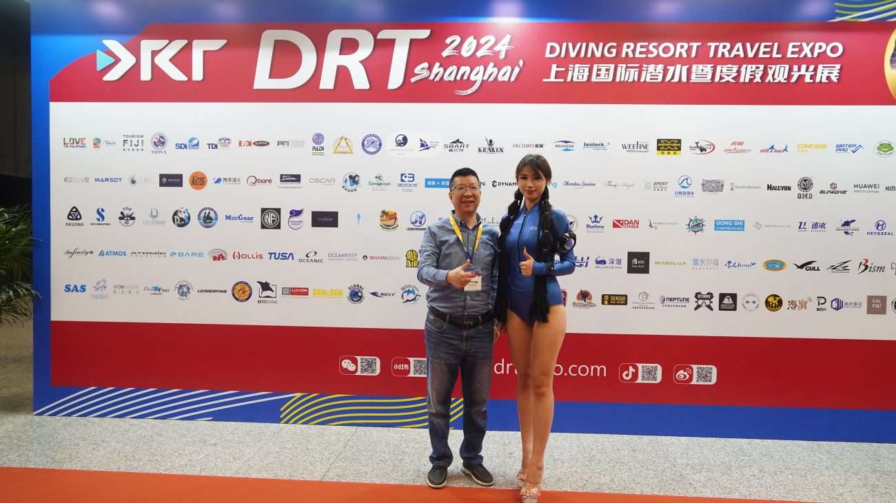 Making a splash at the largest diving EXPO in Asia